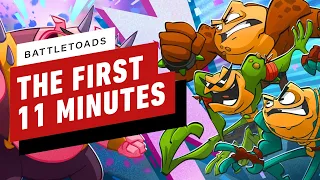 The First 11 Minutes of Battletoads