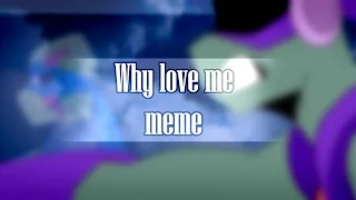 Why love me || Animation meme [ROTTMNT, ft. Leonardo and Donatello]