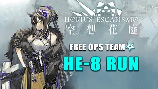 [Arknights-CN] HE-8, Free Ops Team, Protect the Resident