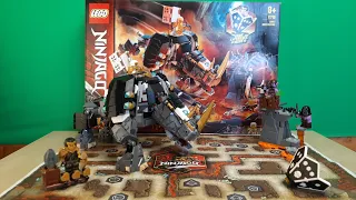 LEGO NINJAGO MASTER OF THE MOUNTAIN ОБЗОР - БРОНИРОВАННЫЙ НОСОРОГ ЗЕЙНА 71719