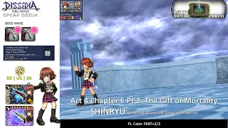 DFFOO [GL] Act 4 Chapter 6 Pt 2 Spines in the Tower SHINRYU: Cater Solo