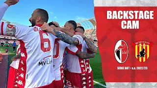 ⚪🔴🎥 THE BACKSTAGE CAM • Bari-Benevento 2-0 • s.s. 2022/23 • Tunnel Cam