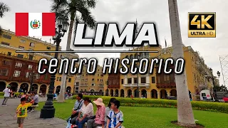 The Allure of Lima's Historic Center Peru travel walking tour 4K