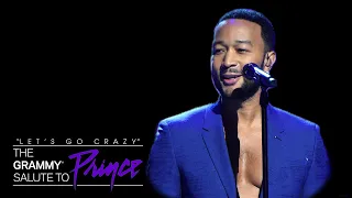 John Legend Performs "Nothing Compares 2 U" | Let's Go Crazy: The GRAMMY Salute To Prince