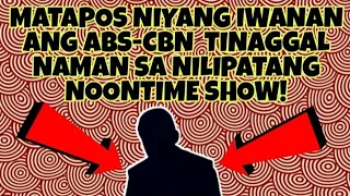 TINANGGAL SA NOONTIME SHOW!? NETIZENS NAG-REACT!