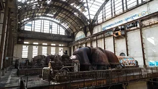 Exploring an Abandoned Power Plant - MASSIVE Turbine Hall!