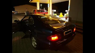 Nocna jazda V8 czyli Mercedes CLK 430