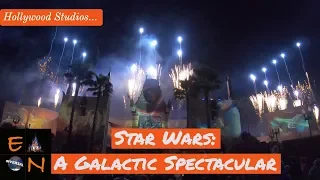 Star Wars: A Galactic Spectacular Firework Show at Hollywood Studios | Full show with projections