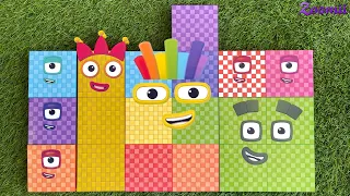 Looking for Numberblocks Puzzle Tetris NEW Big 700 Space ASMR - Numberblocks Satisfying Video #66