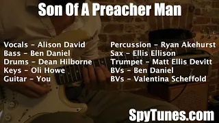 Son Of A Preacher Man Live Band Backing Track for guitar players