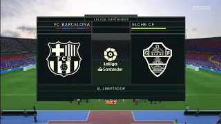 FIFA 22: Barcelona vs Elche - La Liga - Full Match