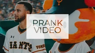 Stephen Curry Pranks His Digital Guy Chris Leach at Tokyo Giants Game