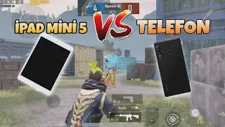 İpad Mini 5 VS Telefon! (Pubg Mobile)