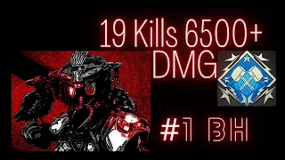 #1 Bloodhound drops 19 kills and 6500+ damage game!