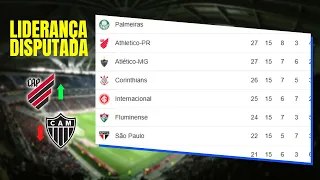 TABELA DO BRASILEIRÃO 2022 - 16ª RODADA CLASSIFICAÇÃO DO BRASILEIRÃO 2022 ATUALIZADA