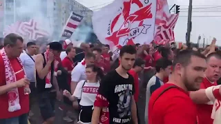 "Федун за все заплатит!" Проход фанатов "Спартака" в Саранске