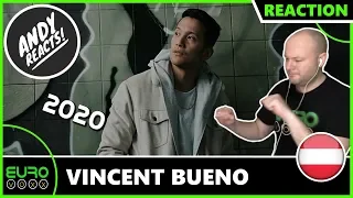 AUSTRIA EUROVISION 2020 REACTION: Vincent Bueno - Alive | ANDY REACTS!