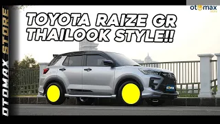 Modifikasi Toyota Raize GR Sport, Tampil Sporty Pakai Velg Lenso Project D D1-SE R17 | otomax store