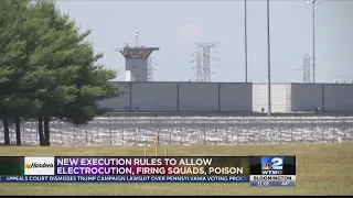 New execution rules to allow electrocution, firing squads, poison