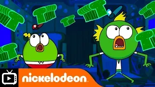 Breadwinners | Haunted Rocket Van | Nickelodeon UK