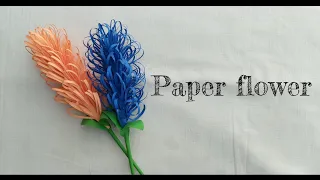 How to make paper flower || Easy and realistic @Cool_crafts_ #papercraft #easycraft #handmade