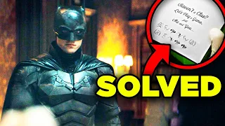 THE BATMAN Trailer Breakdown! Riddler Clue SOLVED & Details You Missed!