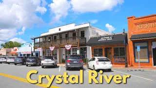 Crystal River Florida - Driving Through Crystal River 4k UHD
