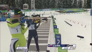 Biathlon Women 10Km Pursuit Complete Event | Vancouver 2010