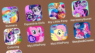 My Little Pony | Rainbow Runners,Equestria Girls,World,Harmony Quest,Color by Magic,Magic Princess
