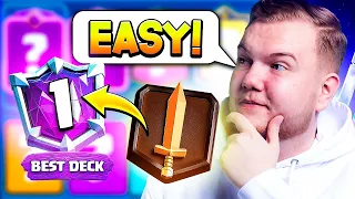 BEST DECK TO EASILY GET ULTIMATE CHAMPION! - Clash Royale