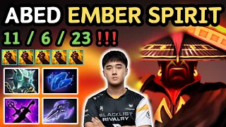 🔥 ABED EMBER SPIRIT Midlane Insane Gameplay 7.35d 🔥 Master Tier ABED - Dota 2