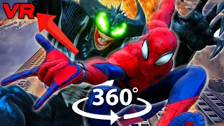 360° SPIDERMAN Vs VENOM Scenes in Virtual Reality | Marvel Midnight Suns Game Movie