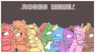 Roses Meme REMAKE || Among us || Flipaclip || 100k special?