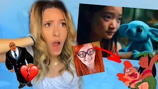 REACTING TO THE NEW LIVE ACTION LILO AND STITCH CAST!!!! | Autumn Monique