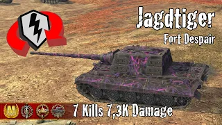 Jagdtiger  |  7 Kills 7,3K Damage  |  WoT Blitz Replays