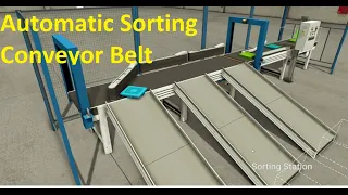 Automatic sorting conveyor belt - Graduation project 2017 - Mechatronics | Egypt