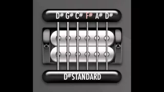 Perfect Guitar Tuner (D# / Eb Standard - Half Step Down = D# G# C# F# A# D#)