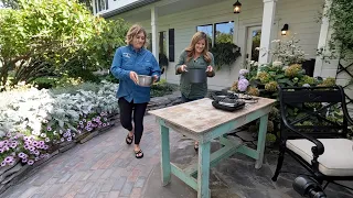 Tour of Stone Path & Patio (Almost Done!), Veggie/Fruit Harvest & Canning Habanero Gold Sauce! 🙌🌶️🥵