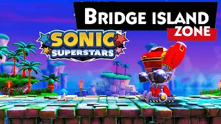 BRIDGE ISLAND ZONE - All Acts Completed Guide | Sonic Superstars