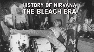 History of Nirvana | The Bleach Era #nirvana #kurtcobain #grunge #90s #music