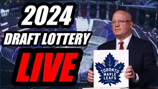 2024 NHL DRAFT LOTTERY LIVE REACTION STREAM! | Picks 1-16