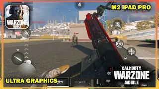 Warzone Mobile M2 iPad Pro Gameplay | 4K 60 FPS ULTRA GRAPHICS