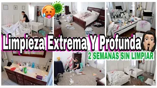 ✅*NEW* EXTREME AND DEEP CLEANING🥵A COMPLETE DISASTER😳CLEANING AFTER 2 WEEKS WITHOUT CLEANING😨