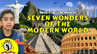 Seven Wonders of the Modern World | For kids | SFLU