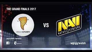 World of Tanks - Brain Storm vs Natus Vincere G2A - Day 1, Group Stage,  The Grand Finals 2017