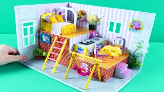 DIY Miniature Cardboard House #37❤️Build Miniature Peppa Pig House from Cardboard