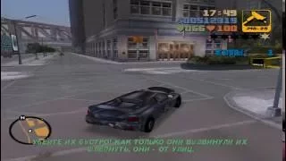 Перевод от Сани:демонстративное прохождение GTA 3 миссия 38 drive-by