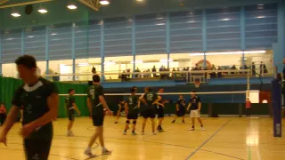 BUCS Volleyball 2014-2015 Scottish 1A Edinburgh M2 vs Aberdeen first set