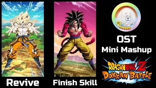 LR SSJ Goku Revive & LR Full Power SSJ4 Goku Finish Skill - OST mashup - Dragon Ball Z Dokkan Battle