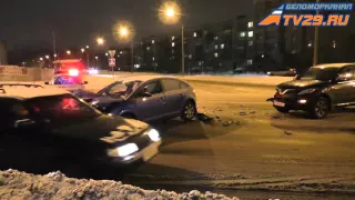 Авария Первомайская Архангельское шоссе; Беломорканал;Северодвинск